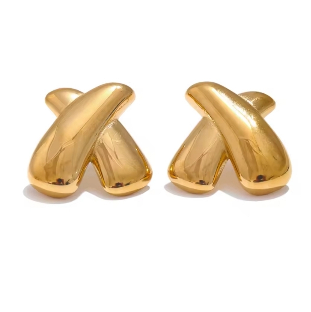 Bold Crossover X  Statement Earrings | NWOT